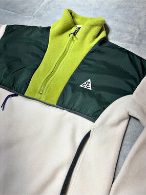 Nike ACG Kids Small Wolf Tree Polartec Fleece 1/4 Zip Jacket FD2872